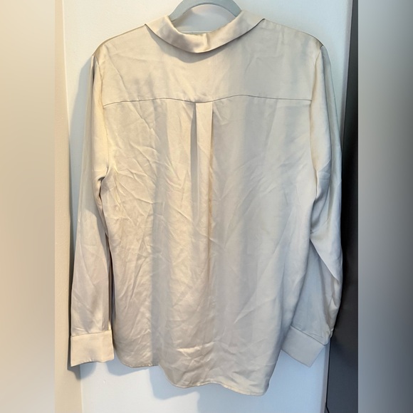 J. Crew gold satin Shirt - Picture 3 of 3
